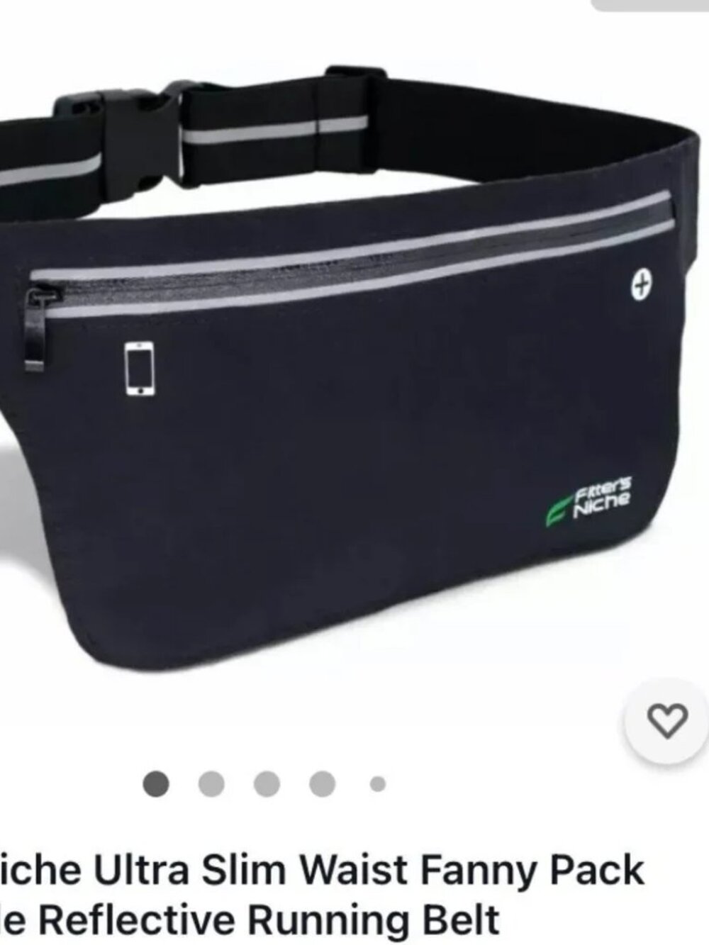 Fitter's Niche Fanny Pack Bag – New with Tags (NWT)